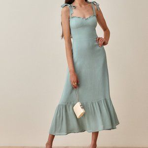 Reformation Nikita Dress Celadon